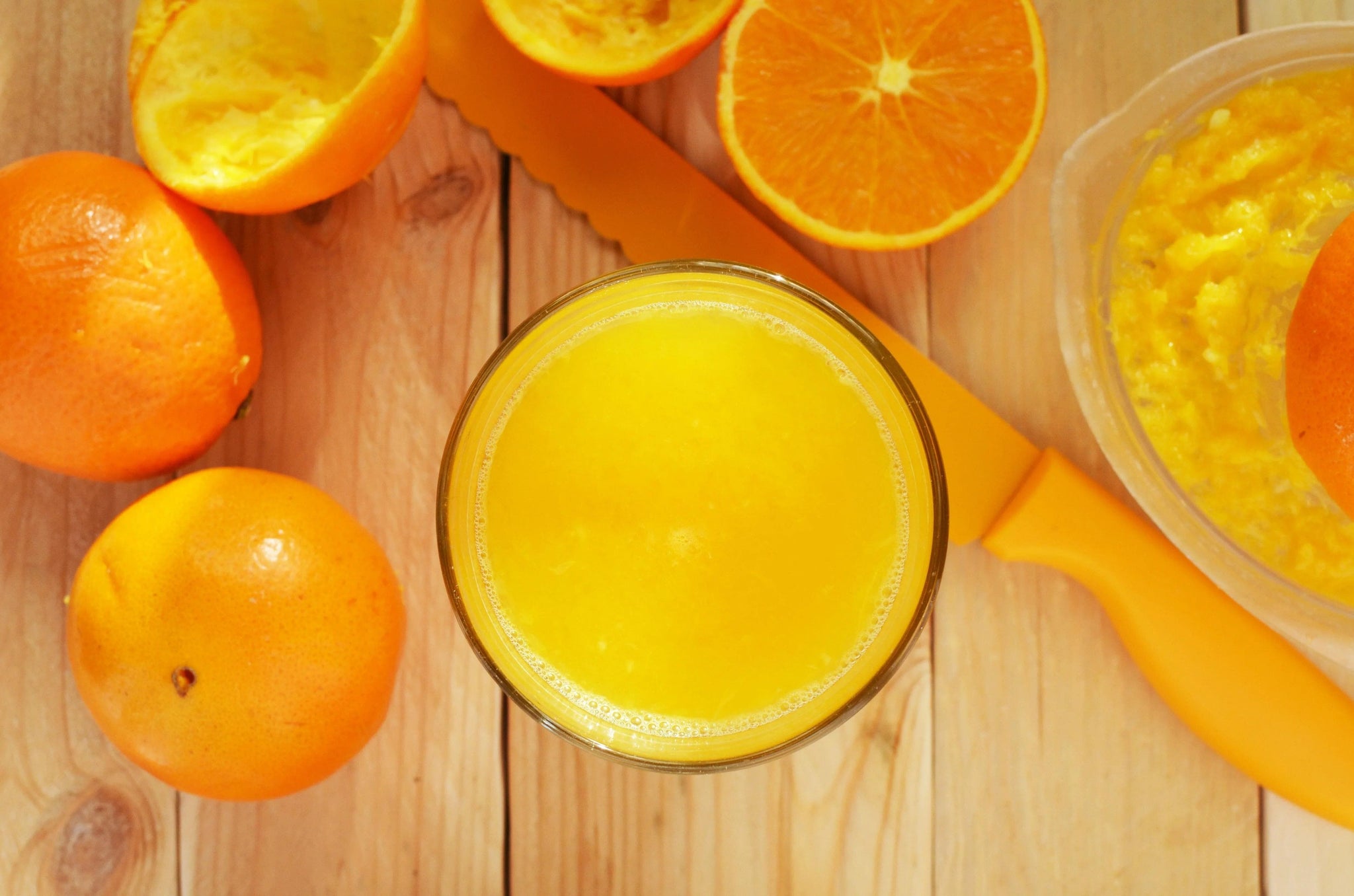 Orange Juice For Your Hair - TwoHerbs