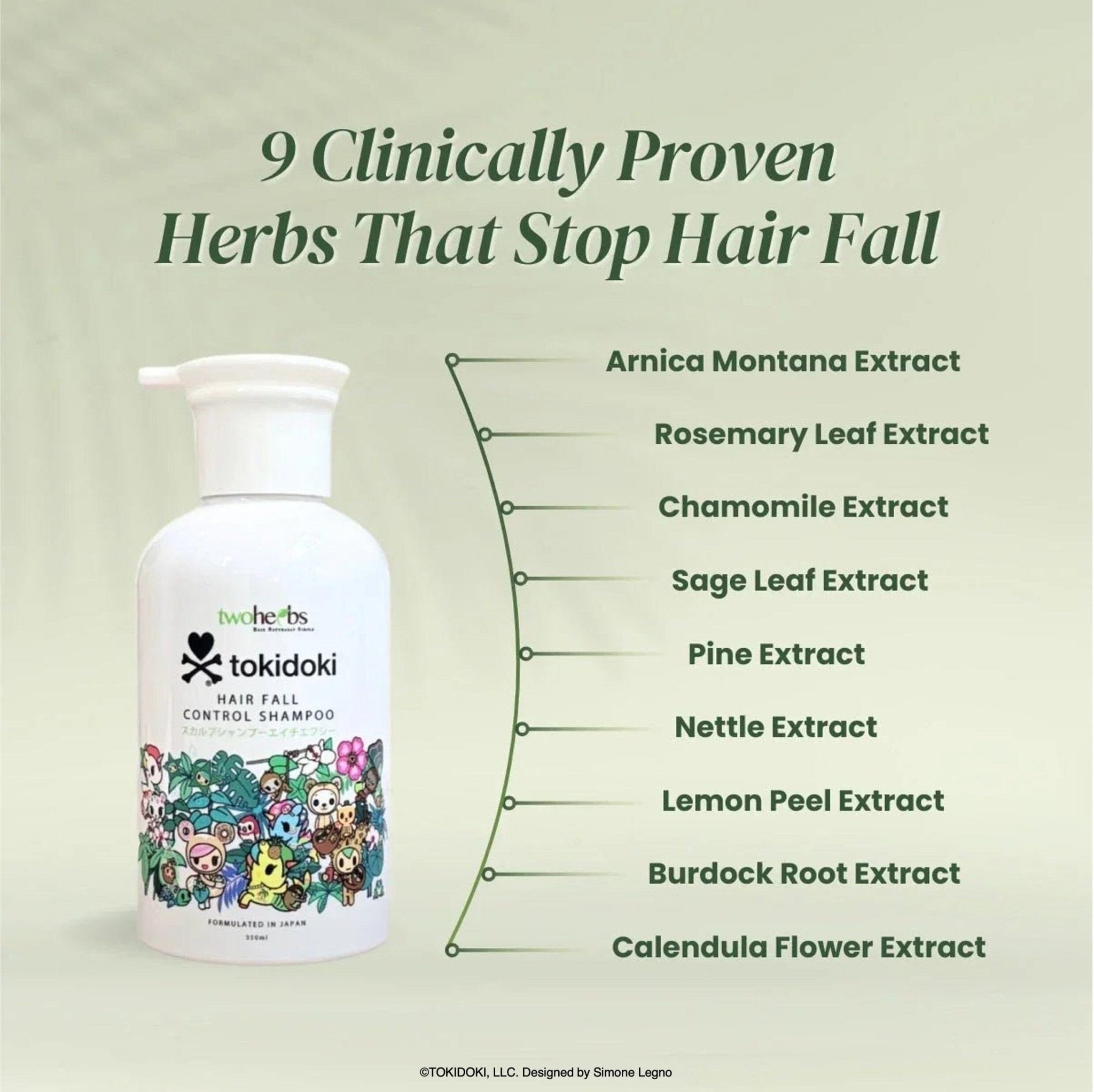 Hair Fall Control Shampoo | Best Hair Fall Reduction - TwoHerbs