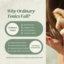 Load image into Gallery viewer, Herbal Hair+ Scalp Tonic | Best Natural Hair Growth Tonic - TwoHerbs