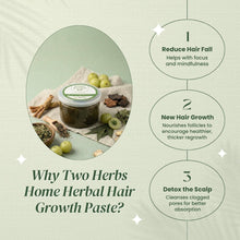 Load image into Gallery viewer, Home Herbal Hair Growth Paste | Solve Your Hair Loss - TwoHerbs