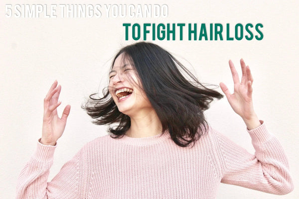 5 Simple Things You Can Do To Fight Hair Loss - TwoHerbs