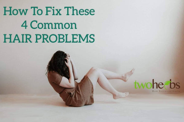 How To Fix These 4 Common Hair Problems - TwoHerbs