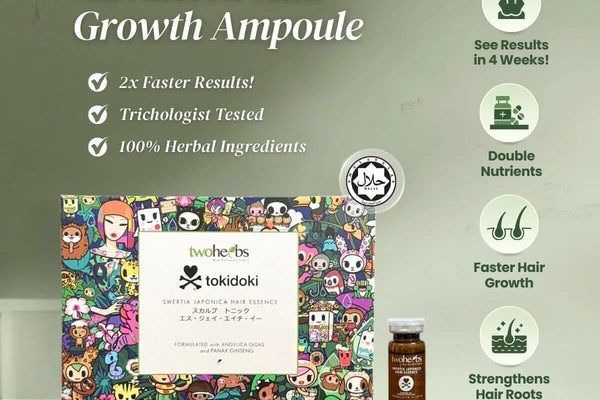 Two Herbs’ Herbal Power Meets Tokidoki Magic: Your New Hair Loss Routine Starts Here - TwoHerbs