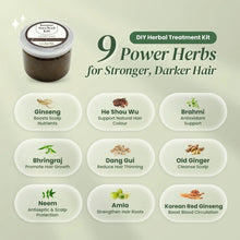 Load image into Gallery viewer, Home Herbal Grey Hair Paste | Cover Grey Hair Naturally - TwoHerbs
