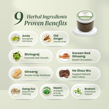 Load image into Gallery viewer, Home Herbal Hair Growth Paste | Solve Your Hair Loss - TwoHerbs
