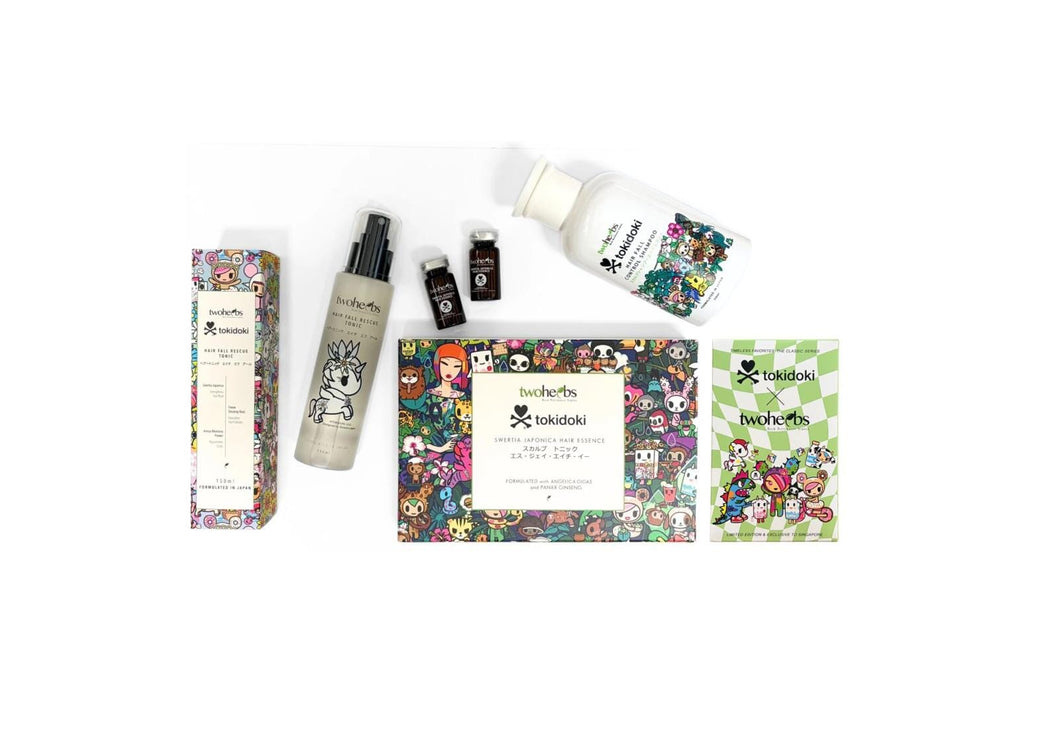 TOKIDOKI X TWO HERBS HAIR CARE SET
